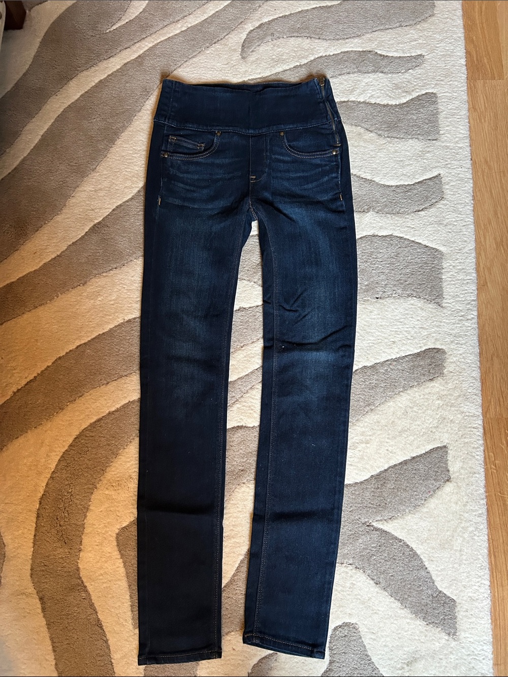 SPANX Dark Indigo Skinny Jeans